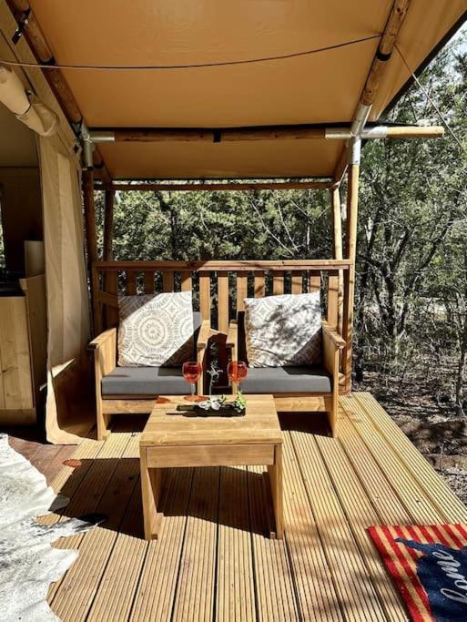 מלון ג'ונסון סיטי 12 Fires Luxury Glamping With Heating #5 מראה חיצוני תמונה