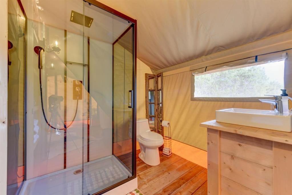 מלון ג'ונסון סיטי 12 Fires Luxury Glamping With Heating #5 מראה חיצוני תמונה