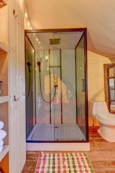 מלון ג'ונסון סיטי 12 Fires Luxury Glamping With Heating #5 מראה חיצוני תמונה